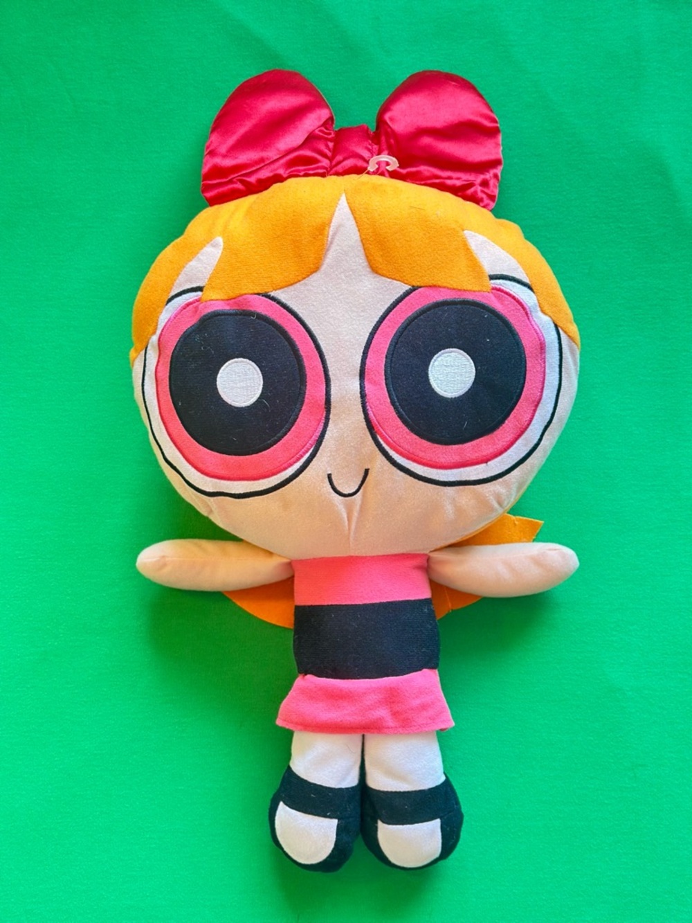 Blossom-Inspired Pink Plush Doll - Kids Toy